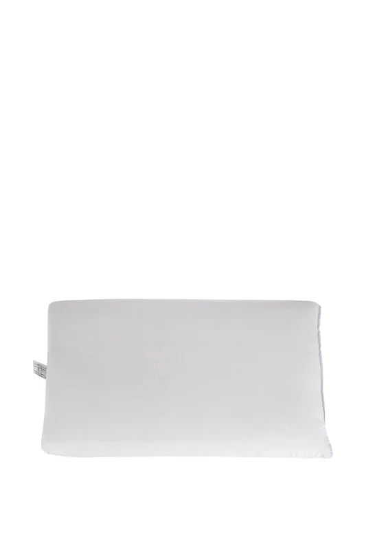 Homescapes Natural Aloe Vera Infused Cotton Pillow Super Microfibre Extra Fill in White White