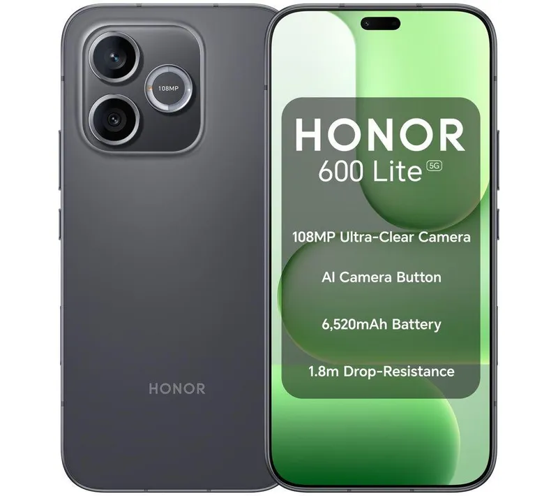 Honor 600 Lite - 256 GB, Black, Black