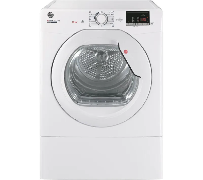 Hoover H-Dry 300 Hle V10DG-80 10 kg Vented Tumble Dryer - White