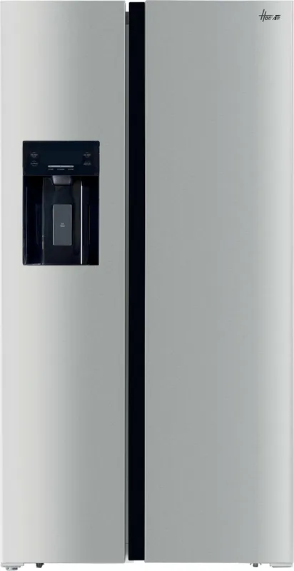 Hoover H-Fridge 700 Maxi HOSS3T918EIXK Non-Plumbed Total No Frost American Fridge Freezer - Inox - E Rated, Stainless Steel