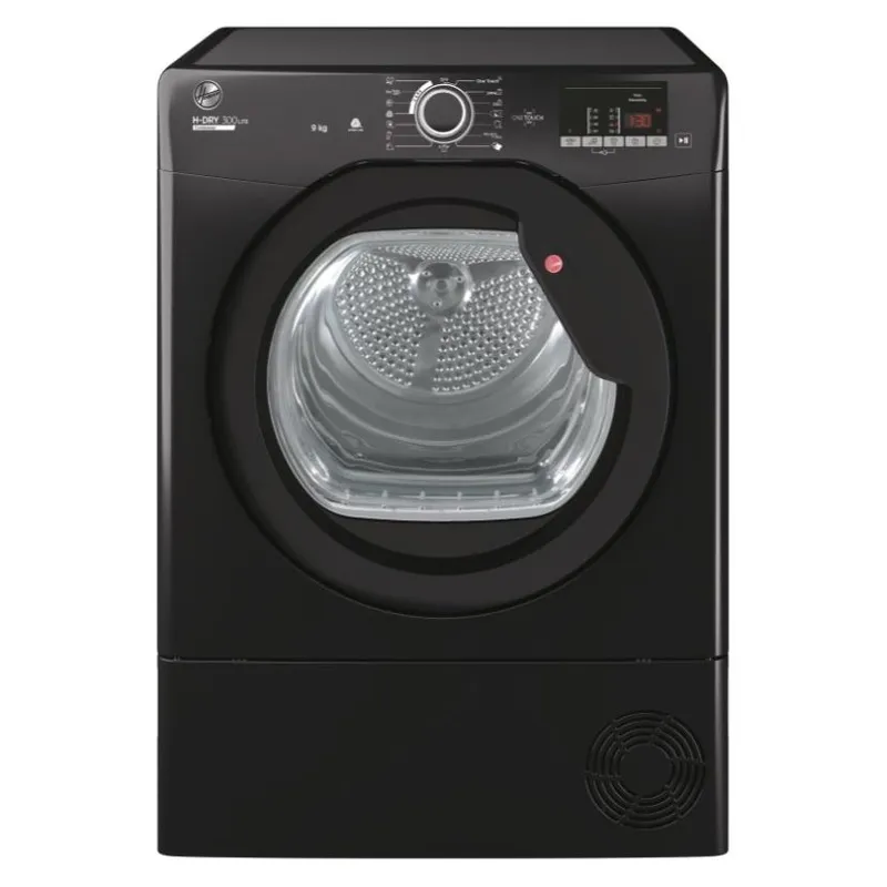 Hoover Hle C9DGB-80 9kg Condenser Tumble Dryer - Black