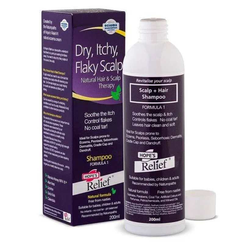 Hopes Relief Dry, Itchy, Flaky Scalp Shampoo 200ml