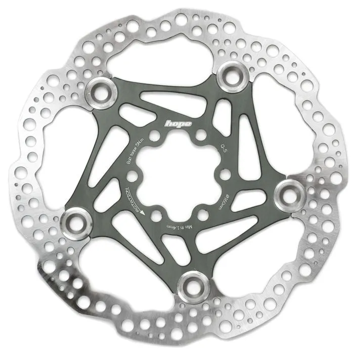 Hope Floating Rotor - Smoke160mm