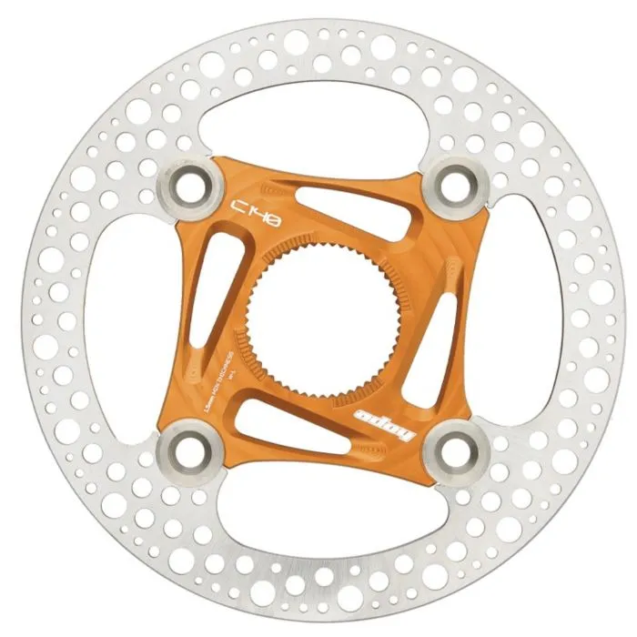 Hope RX Road Centrelock Floating Disc Rotor - 140mmOrange