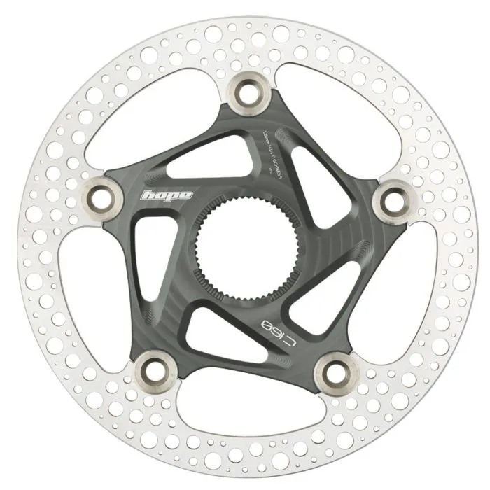 Hope RX Road Centrelock Floating Disc Rotor - Smoke160mm