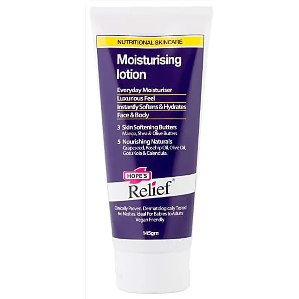 Hope's Relief Unisex Moisturising Lotion in White White female
