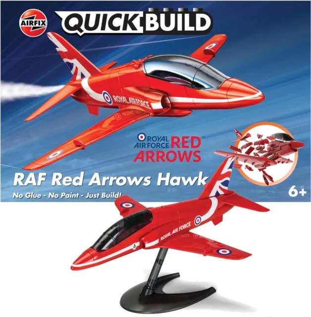 Airfix J6018 Quick Build Red Arrows Model Kit Multicolor