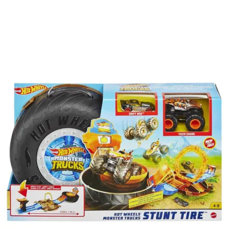 Hot Wheels Monster Trucks Tire Playset