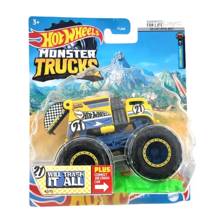 Hot Wheels Will Trash It All 1:64 Monster Truck