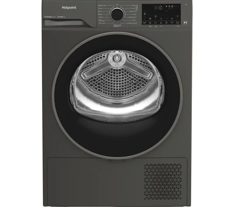 Hotpoint C HD 84M Wbs UK 8 kg Heat Pump Tumble Dryer - White, Silver/Grey