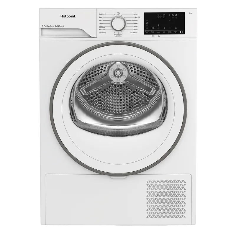 Hotpoint CHD93MWWSUK 9kg Heat Pump Condenser Dryer in White A Rated Pe