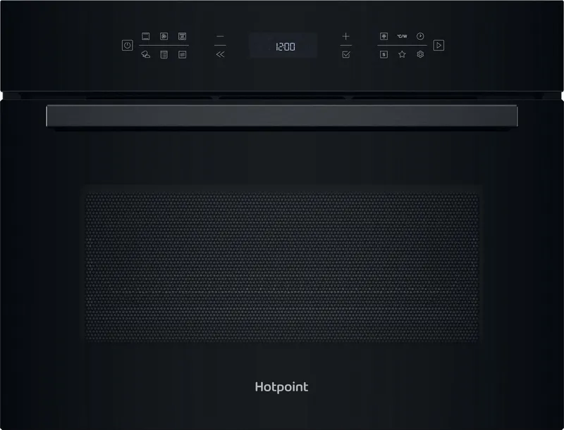 Hotpoint Class 6 HCW6O7HTSBUK Built-in Compact Combination Microwave - Black