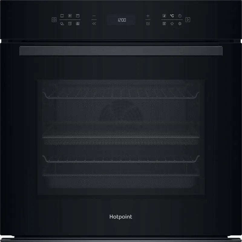 Hotpoint Class 6 HOI68CT0SBUK Built In Electric Single Oven - Black - A+ Rated, Black