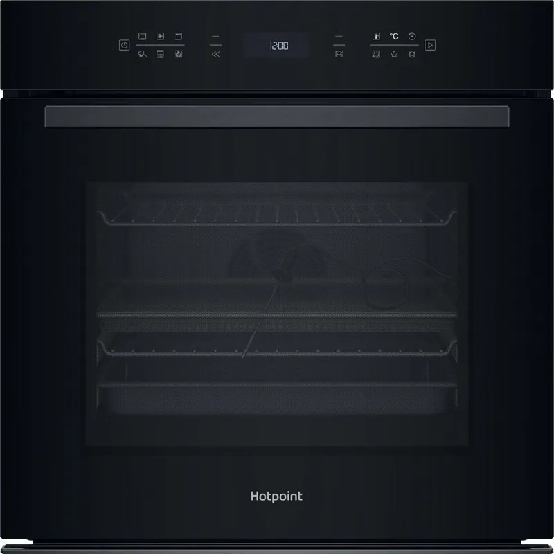 Hotpoint Class 6 HOI68PPT2SBUK Built In Electric Single Oven with Pyrolytic Cleaning - Black - A+ Rated, Black