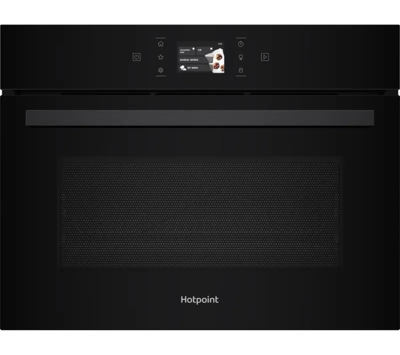 Hotpoint Class 8 HCW9OWPHTSBUK Built-in Compact Combination Microwave - Black