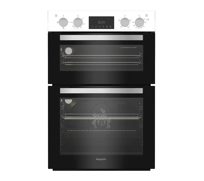 Hotpoint Dih 10D W Electric Built-under Double Oven - White
