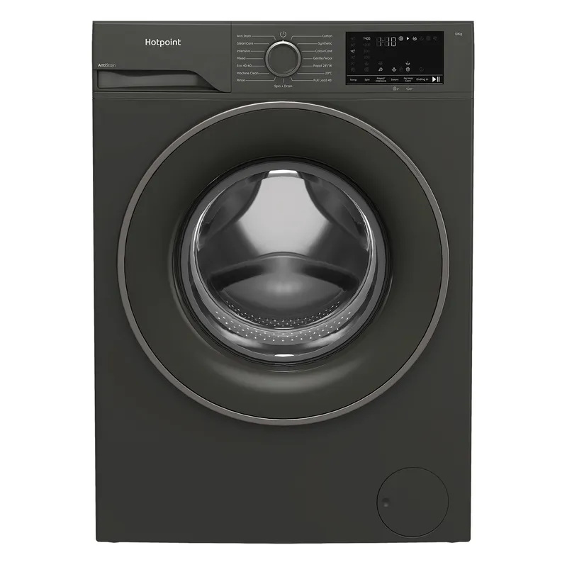 Hotpoint H101GANTISTA 10kg 1400 Spin Washing Machine in Graphite A Rat
