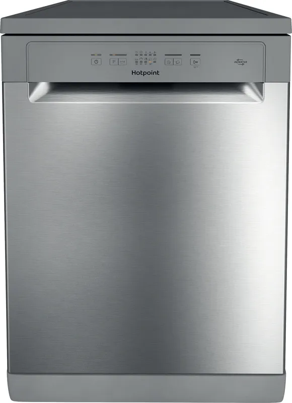 Hotpoint H2FHL626XUK Full Size Dishwasher - Stainless Steel - E Rated, Stainless Steel