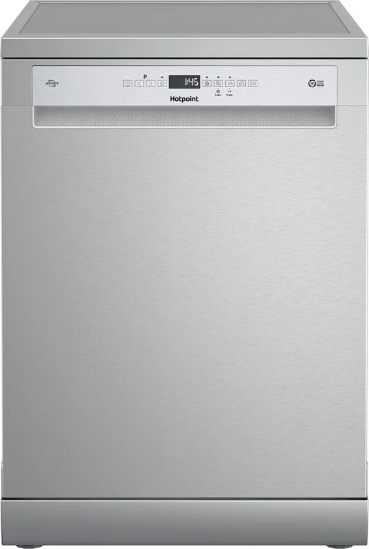 Hotpoint Maxi Space H7F HP43 X UK Full-size Dishwasher - Silver/Grey