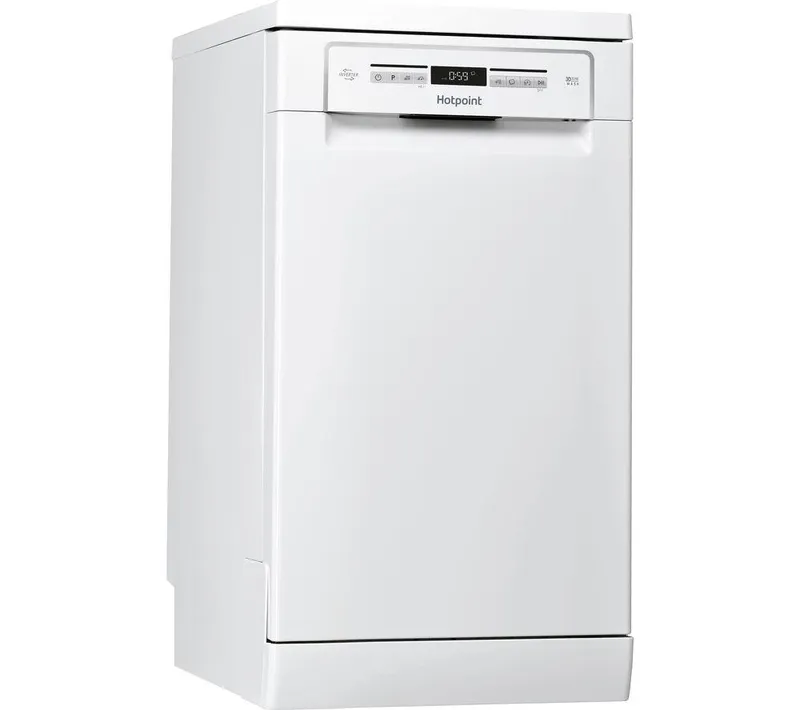 Hotpoint Hsfo 3T223 W UK N Slimline Dishwasher - White