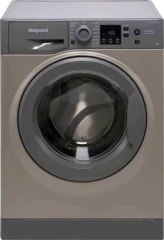 Hotpoint Nswm 1146 GG UK 11kg Washing Machine with 1400 rpm - Graphite - A Rated, Graphite