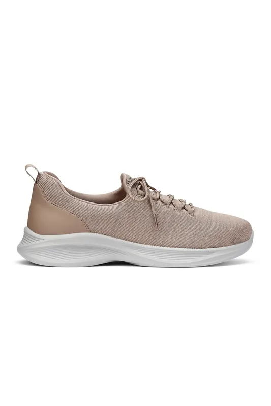 Hotter Men's 'Defender' Trainers in Taupe Size: 10 Taupe 10