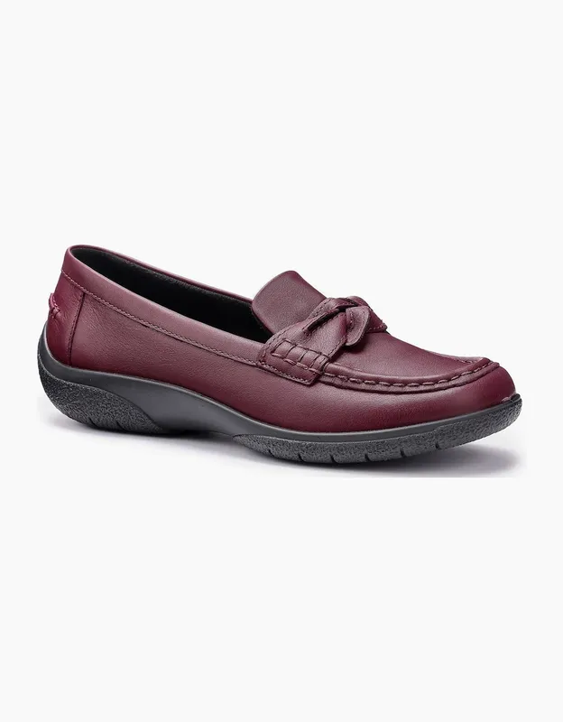Hotter Women's Cabana Womens Wide Fit Shoes - Red - Size: 7