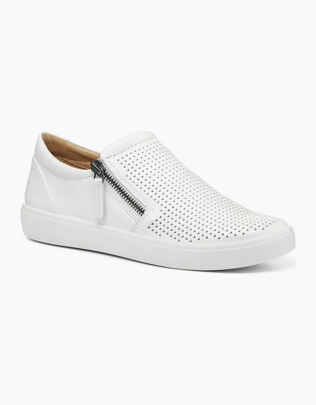 Hotter Women's Daisy Womens Wide Fit Casual Shoes - White - Size: 6.5