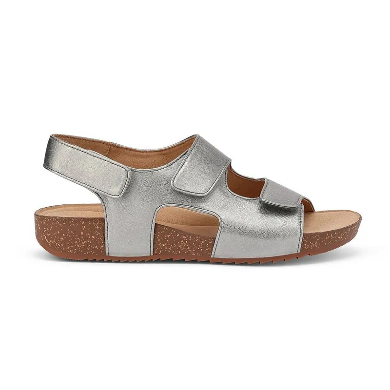 Hotter Women's Explore Womens Sandals - Silver - Size: 5