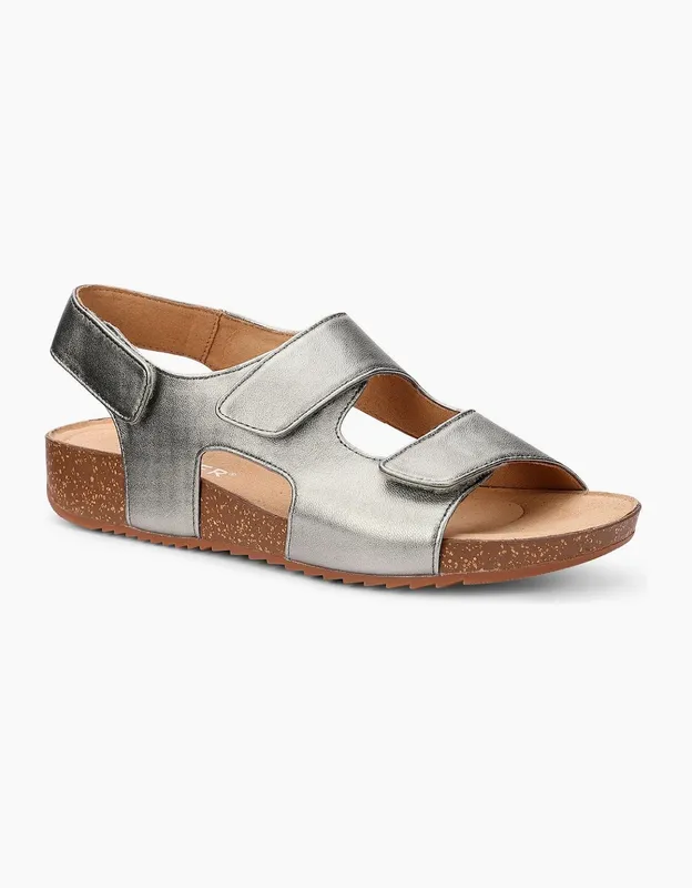 Hotter Women's Explore Womens Sandals - Silver - Size: 8
