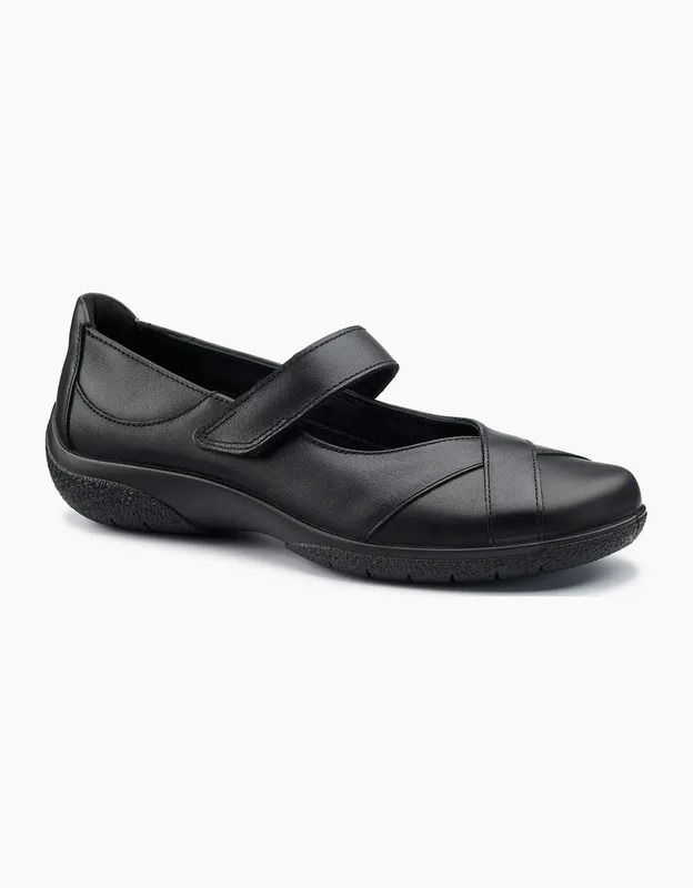 Hotter Women's Hope Womens Mary Jane Shoes - Black - Size: 8