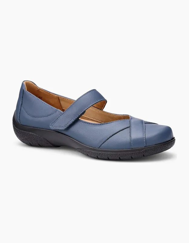 Hotter Women's Hope Womens Mary Jane Shoes - Navy - Size: 7
