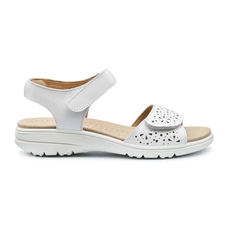 Hotter Women's 'Leah II' Sandals in White Size: 5.5 - White - Size: 5.5