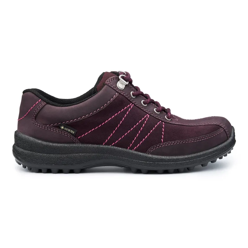 Hotter Women's 'Mist' Gore-Tex® Shoes in Wine Size: 4 Wine 4