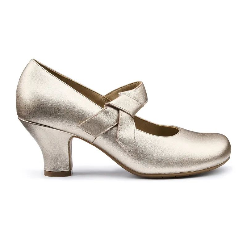 Hotter Women's 'Paso' Heels in Rose Gold Size: 7.5 Rose Gold 7.5