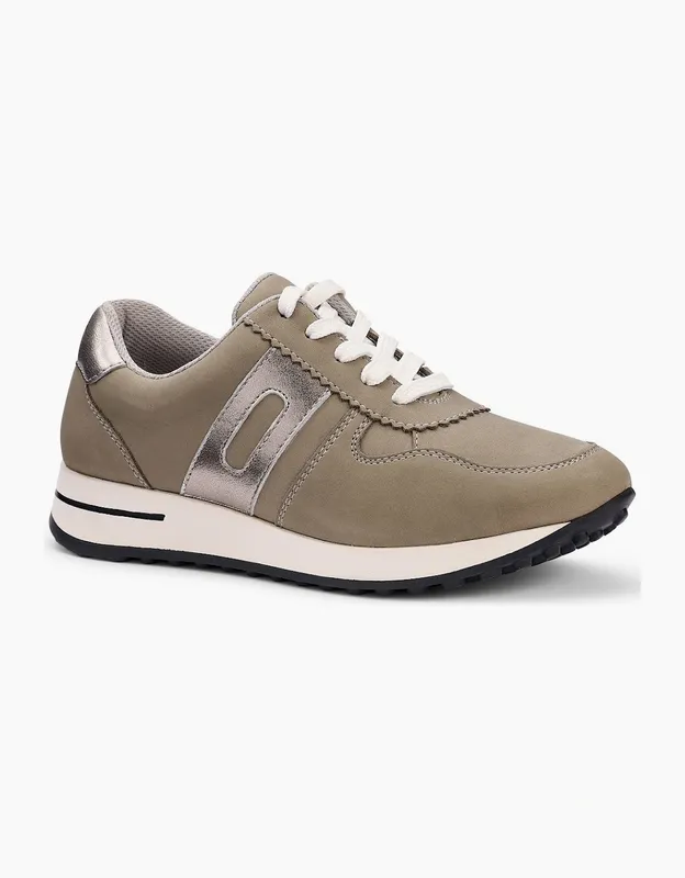 Hotter Women's Revival Womens Trainers - Tan - Size: 8