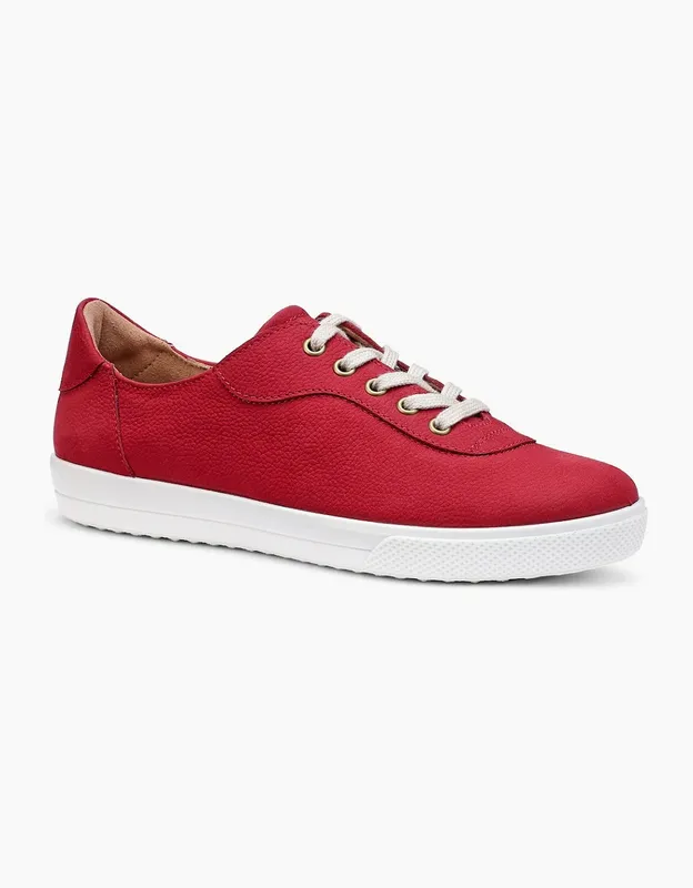 Hotter Women's Rosie Womens Trainers - Red - Size: 8