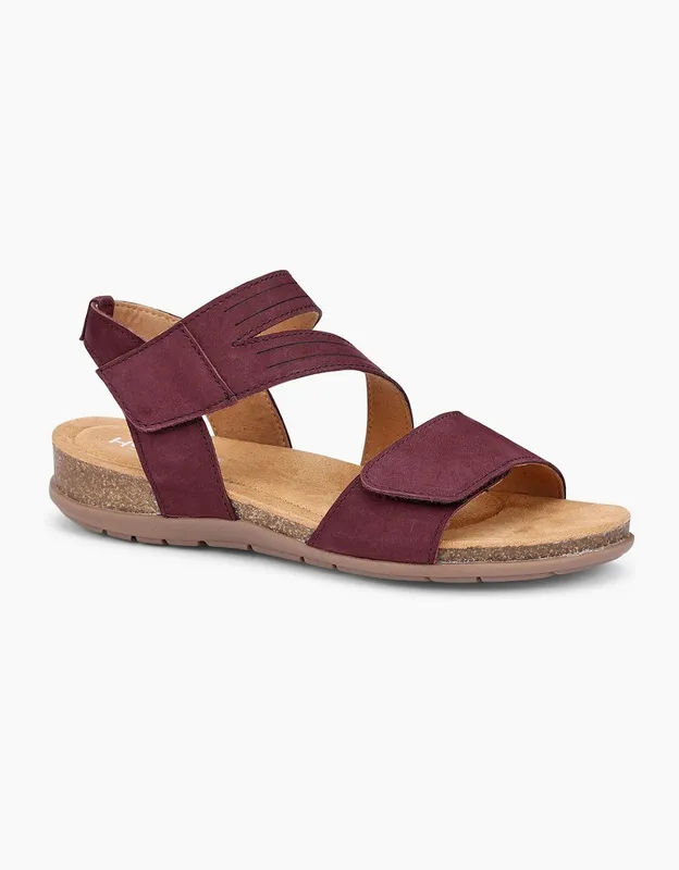 Hotter Women's Ruen Womens Sandals - Red - Size: 8