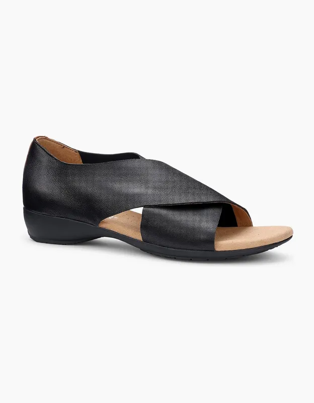 Hotter Women's Seren Womens Sandals - Black - Size: 3