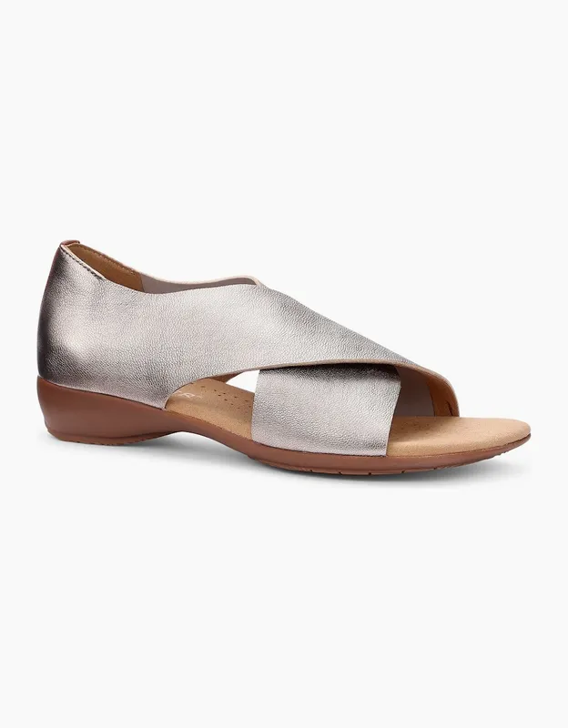 Hotter Women's Seren Womens Sandals - Silver - Size: 6