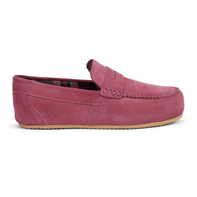Hotter Women's 'Serene' Suede Slippers in Rose Size: 3 Rose 3