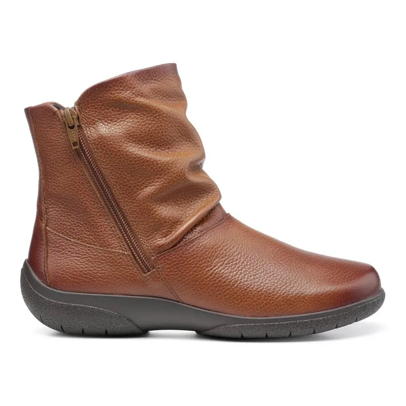 Hotter Women's Whisper Womens Ankle Boots - Brown - Size: 4