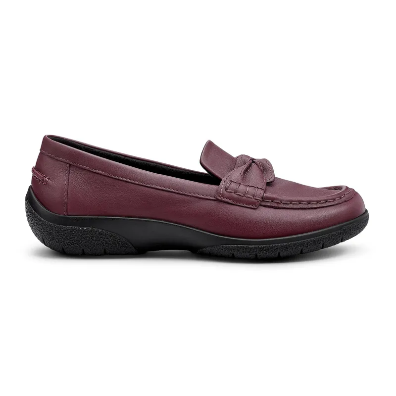 Hotter Women's Cabana Womens Wide Fit Shoes - Red - Size: 5