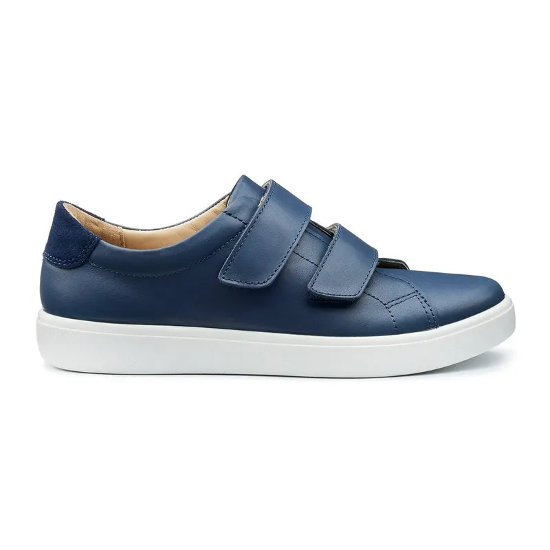 Hotter Women's Wave Womens Wide Trainers - Navy - Size: 5.5