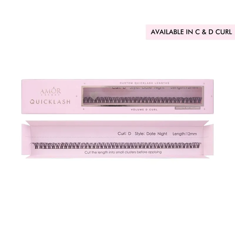 House of Amor Date Night Length Volume D Curl Long in Black Black