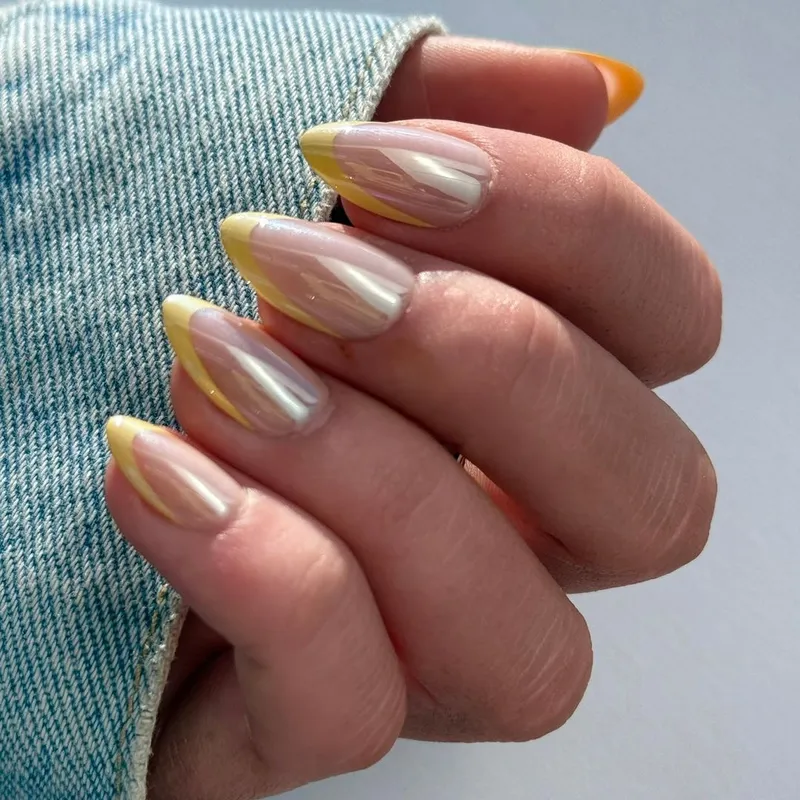 House of Amor Lemon Sugar - Press On Nails in Clear Clear