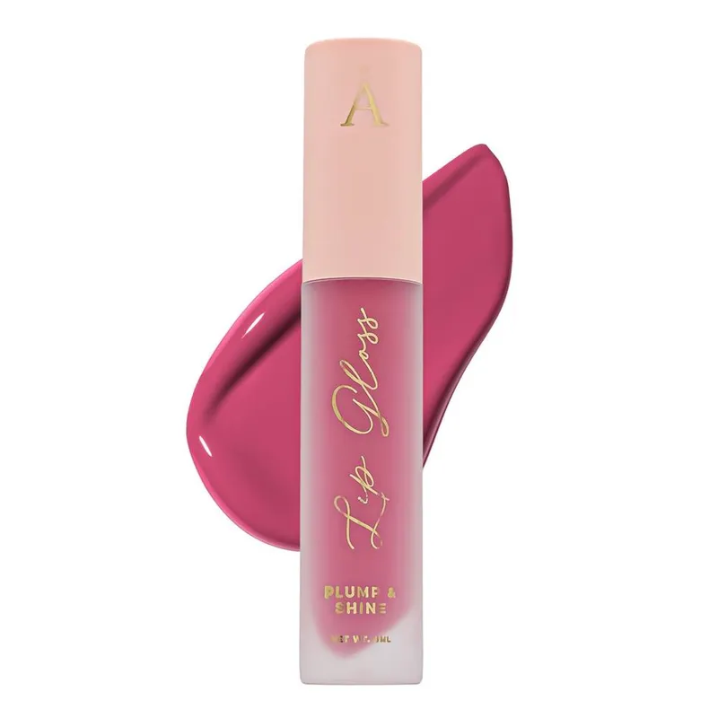House of Amor Unisex Lip Gloss - Bombshell in Fuchsia Fuchsia One Size female