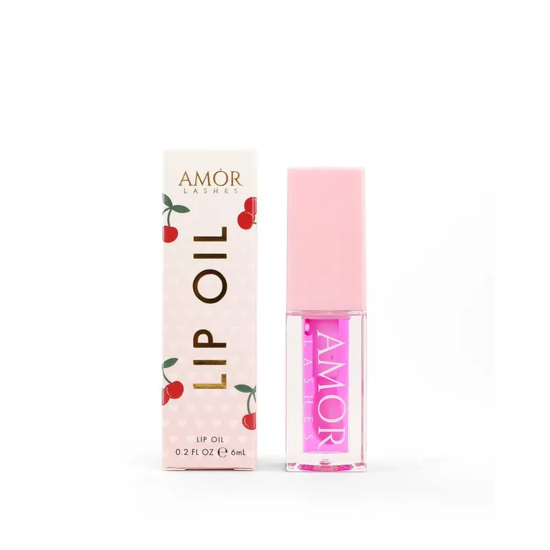 House of Amor Unisex Flavoured Lip Oil Cherry in Clear Clear One Size female