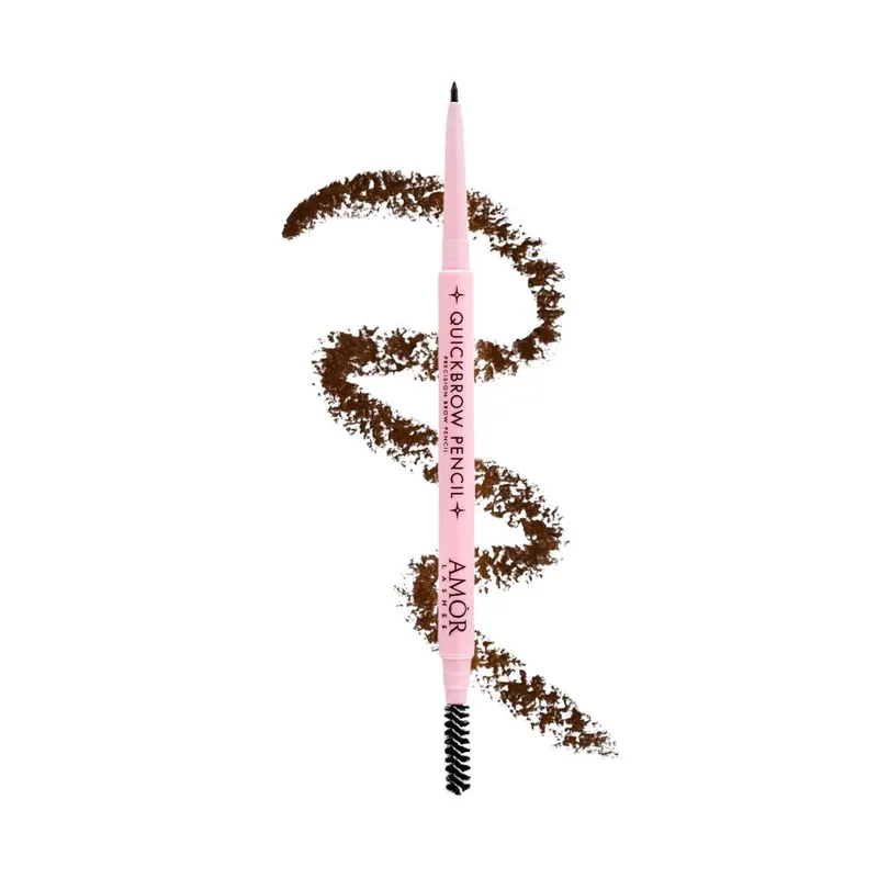 House of Amor Unisex QuickBrow Eyebrow Pencil in Dark Brown Dark Brown female