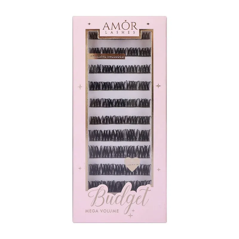 House of Amor Women's Budget Box "Mega Volume" with Mini Bond in Black Black